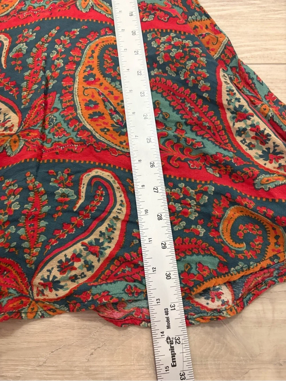 Free People Dancing Pretty Paisley A Line tank dress Sz 4